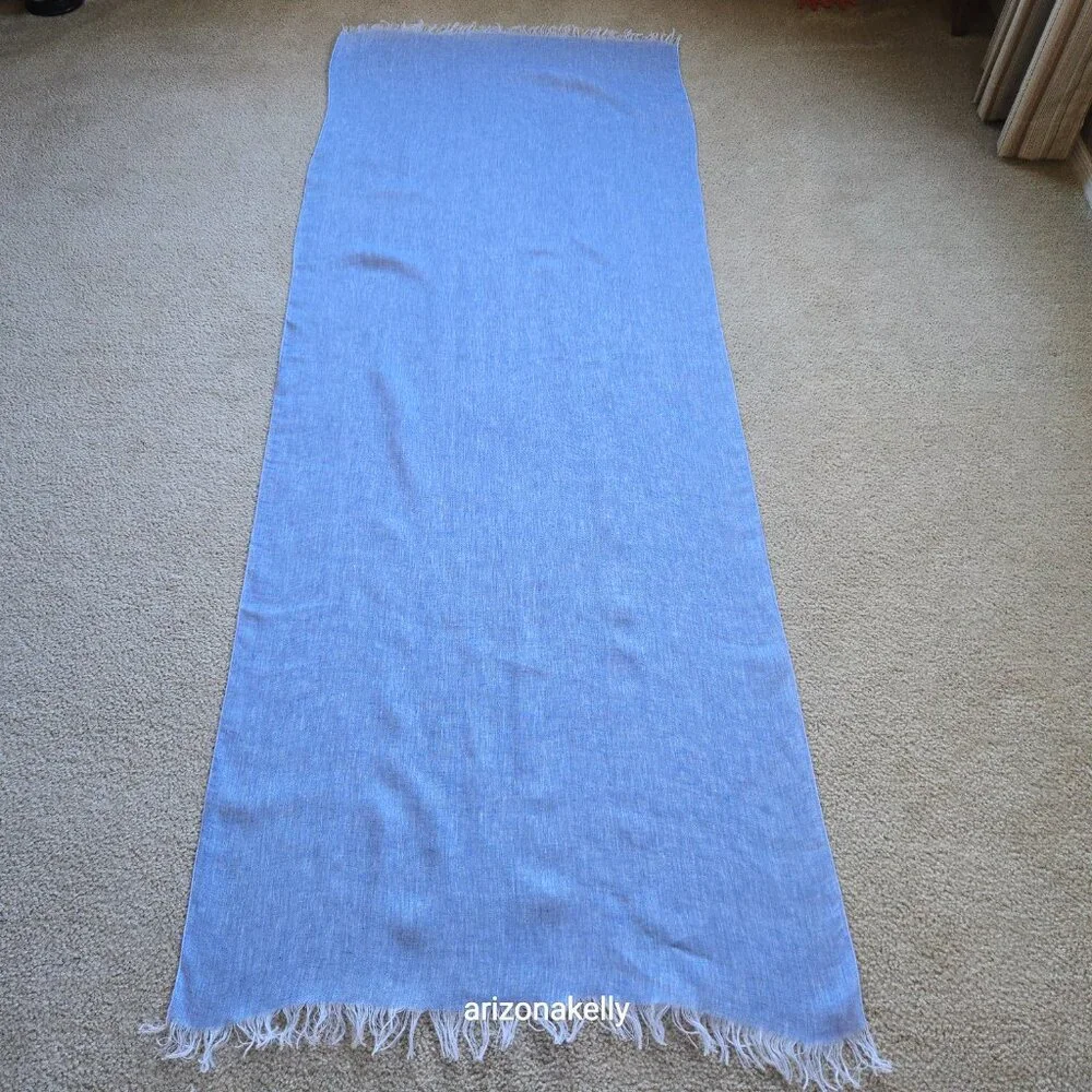 NWOT Linen Scarf Piu1951 Italian Linen Italy